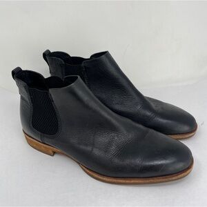 Kork Ease Womens Ankle Boots Size 8.5 Black Leather